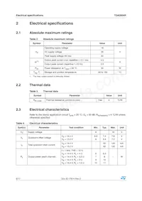 TDA2004R Datasheet Page 6