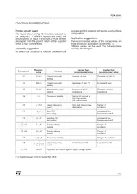 TDA2030V Datasheet Page 7