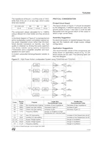TDA2040H Datasheet Page 11