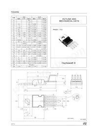 TDA2052H Datasheet Page 12