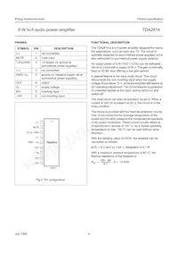 TDA2614/N1 Datasheet Page 4