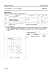 TDA2614/N1 Datasheet Page 5