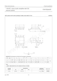 TDA7052AT/N2 Datasheet Page 10