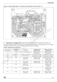 TDA7294S Datasheet Page 5