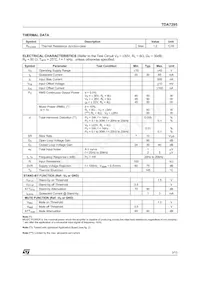 TDA7295 Datasheet Page 3