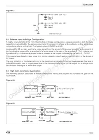 TDA7350A Datasheet Page 19