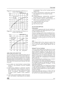 TDA7360HS Datasheet Pagina 9