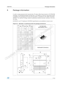 TDA7374BV Datasheet Page 17