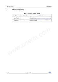 TDA7376B Datasheet Pagina 14