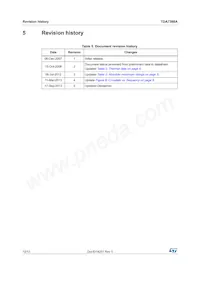 TDA7388A Datasheet Page 12