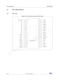 TDA7491MV Datasheet Page 6