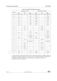 TDA7491MV Datasheet Page 18