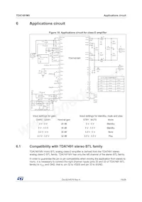 TDA7491MV Datasheet Page 19