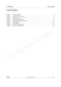 TDA7492MV Datasheet Page 3