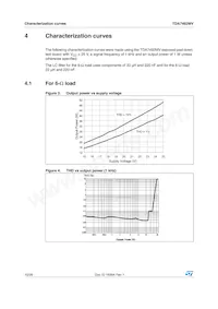 TDA7492MV Datasheet Page 10