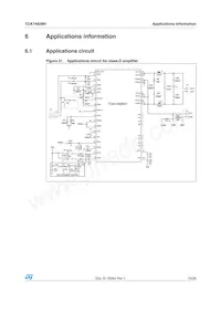 TDA7492MV Datasheet Page 19