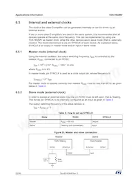 TDA7492MV13TR Datasheet Page 22