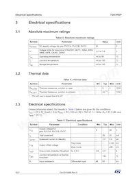 TDA7492P Datasheet Page 8