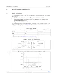 TDA7492P Datasheet Page 18