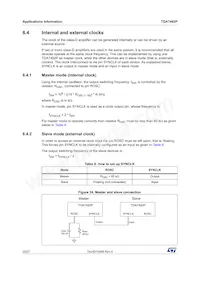 TDA7492P Datasheet Pagina 20