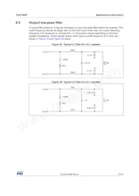 TDA7492P Datasheet Pagina 21