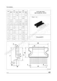 TDA7496SA Datasheet Page 12