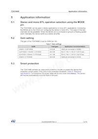 TDA7498E Datasheet Page 13