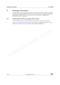 TDA7498E Datasheet Page 14