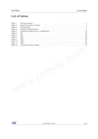 TDA7563ASM Datasheet Page 3