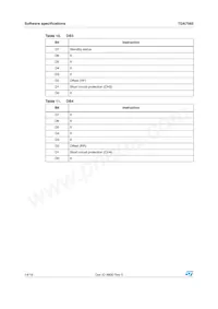 TDA7565 Datasheet Page 14