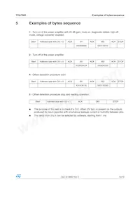 TDA7565 Datasheet Page 15