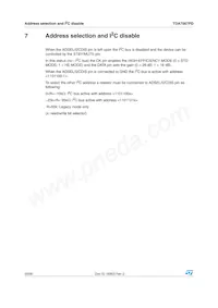 TDA7567PD Datasheet Page 20