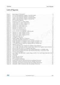 TDA7801SM Datasheet Page 5