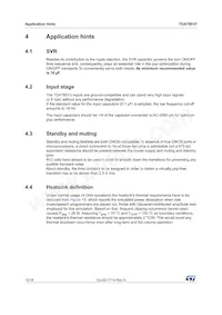 TDA7851FH-QIX數據表 頁面 12