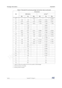 TDA7851FH-QIX數據表 頁面 14