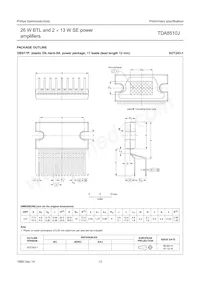 TDA8510J/N2 Datasheet Page 13