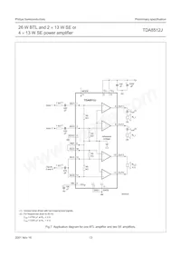 TDA8512J/N1 Datenblatt Seite 13