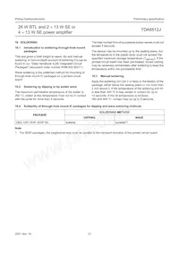 TDA8512J/N1 Datenblatt Seite 21