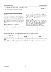 TDA8563Q/N2 Datasheet Page 16
