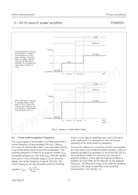 TDA8920TH/N1 Datasheet Page 8