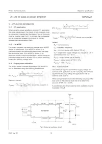 TDA8922TH/N1 Datasheet Page 16