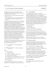 TDA8922TH/N1 Datasheet Page 18