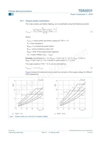 TDA8931T/N1 Datasheet Page 17