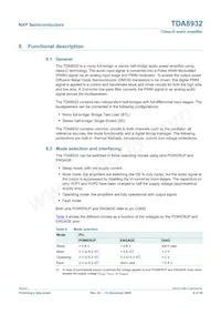 TDA8932T/N1數據表 頁面 6