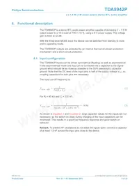 TDA8942P/N1 Datasheet Page 5