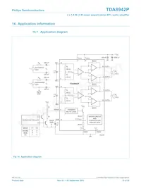 TDA8942P/N1 Datasheet Pagina 15