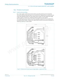 TDA8942P/N1 Datasheet Pagina 16