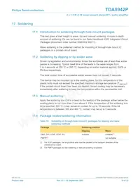 TDA8942P/N1 Datasheet Page 19