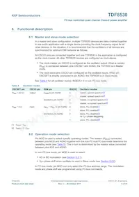 TDF8530TH/N1 Datasheet Pagina 6