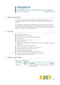 TDF8590TH/N1S Datasheet Copertura